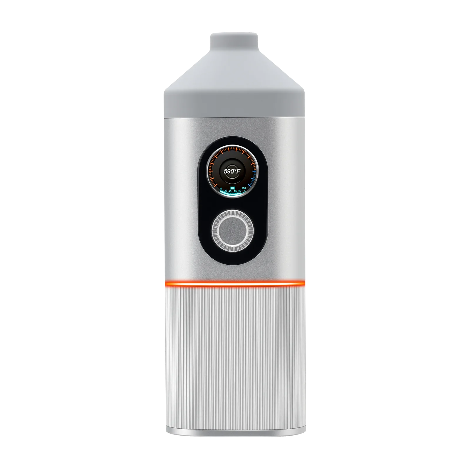 SparkIt TRI front display and physical controls with orange accent detail